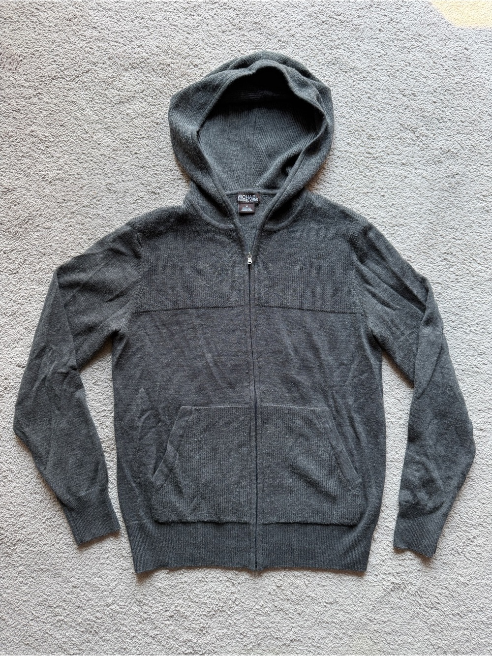 Michael Kors Full-Zip Hooded Sweater
